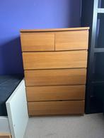 Commode Malm Ikea, 5 tiroirs ou plus, Enlèvement, Utilisé, 50 à 100 cm