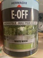 Hermadix hardhoutolie white wash 0,75liter, Hobby & Loisirs créatifs, Bricolage, Matériel, Enlèvement ou Envoi, Neuf