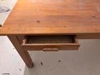 Vintage bureau/ schoolbank, Ophalen, Gebruikt, Bureau