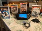 PSP-E1004 met games, Ophalen, Met games, Zwart, Zo goed als nieuw