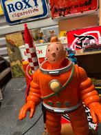 Statue de Tintin en astronaute, Enlèvement, Tintin, Comme neuf, Statue ou Figurine