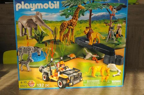 playmobil safari wilde dieren combinatie set 5922 NIEUW, Kinderen en Baby's, Speelgoed | Playmobil, Nieuw, Complete set, Ophalen of Verzenden