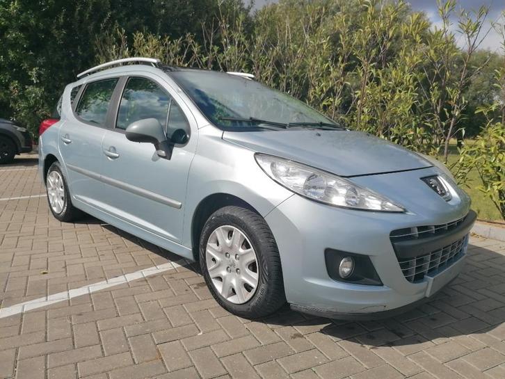PEUGEOT 207SW 1.6 HDi 👉 181430KM 👈 PANODAK ✅ AIRCO ❄️, Auto's, Peugeot, Bedrijf, Te koop, ABS, Airbags, Airconditioning, Boordcomputer
