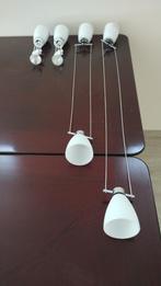 verlichting, Huis en Inrichting, Lampen | Hanglampen, Ophalen, 50 tot 75 cm, Vintage, Zo goed als nieuw