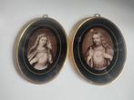 2 miniatuur fijne kadertjes 17 CM op 13cm, Ophalen of Verzenden