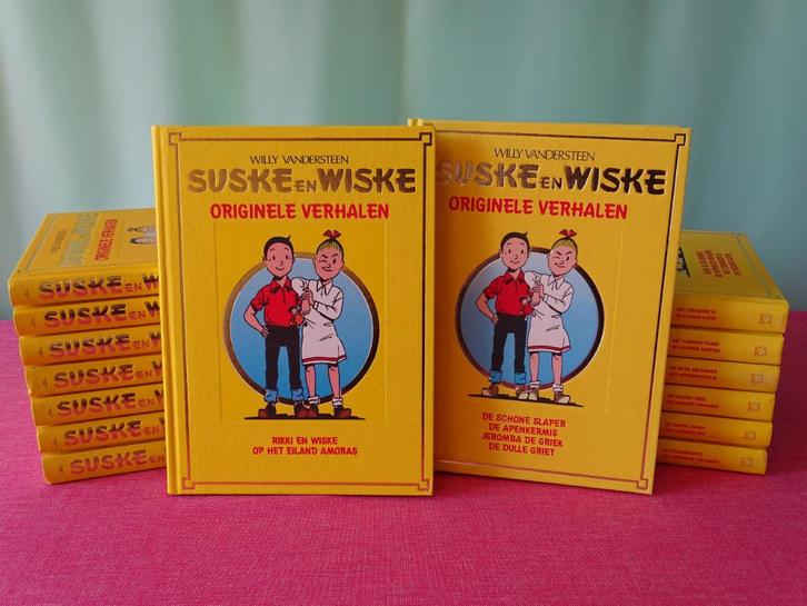 Suske en Wiske Originele verhalen 15x - Lekturama Hardcovers, Boeken, Stripverhalen, Gelezen, Ophalen of Verzenden