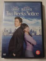 "Two Weeks Notice", dvd, komedie, Sandra Bullock/Hugh Grant, CD & DVD, DVD | Comédie, Comme neuf, Comédie romantique, Tous les âges