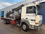 Renault R385 Major *CAMION FRANCAIS-SUSPENSION LAMES*, Achterwielaandrijving, Renault, Wit, Bedrijf