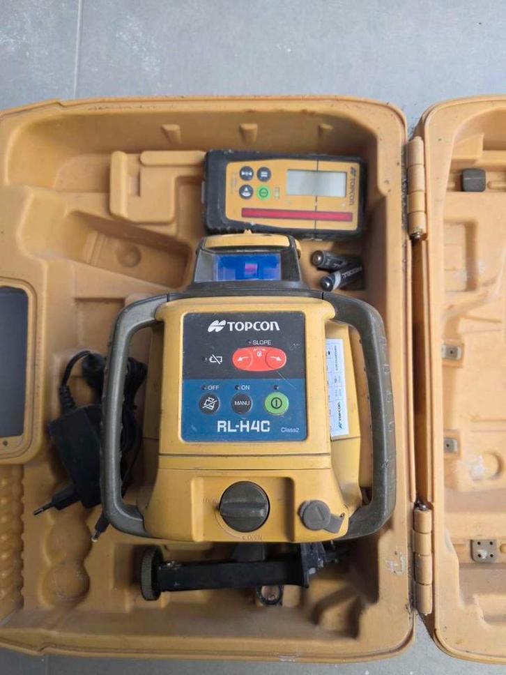 Topcon laser RL-H4C, Doe-het-zelf en Bouw, Meetapparatuur, Zo goed als nieuw, Afstand, Ophalen
