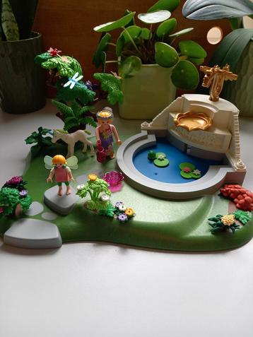 Playmobil elfentuin mooie staat, Enlèvement ou Envoi, Utilisé, Ensemble complet