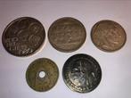 Lot de pièces belges anciennes