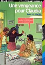 "Une vengeance pour Claudia" Ann M. Martin (1998), Fiction général, Utilisé, Enlèvement ou Envoi, Ann M. Martin