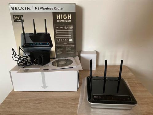Belkin - N1 Wireless Router, Computers en Software, Routers en Modems, Zo goed als nieuw, Router met modem, Ophalen of Verzenden