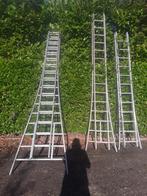 Aluminium  ladders, Doe-het-zelf en Bouw, Ladders en Trappen, Ophalen of Verzenden, Zo goed als nieuw