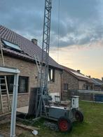 Bouwlift 400 kg , 380 V zeer goede staat., Doe-het-zelf en Bouw, Ophalen of Verzenden, Bouwlift