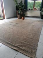 Prachtig bruin-zwart Sisal tapijt, Ophalen, Zo goed als nieuw, Bruin