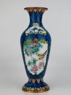 Chinese Cloisonne Vaas - Republiek Periode, Ophalen of Verzenden
