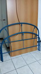 Lit métallique 140x200cm bleu, Enlèvement