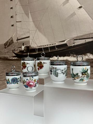 6 Egg Coddlers van Royal Worcester, King Size en standaard beschikbaar voor biedingen