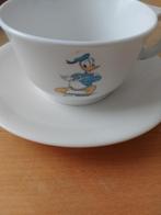 Donald Duck Disney Ornamin Kop schotel en bord, Verzamelen, Ophalen of Verzenden, Donald Duck, Gebruikt