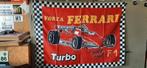 Vlag Ferrari  F 1  137 cm op 100 cm jaren 1980, Ophalen of Verzenden, Nieuw