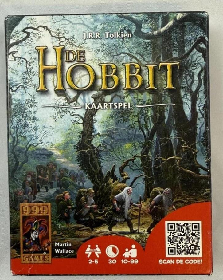 De Hobbit kaartspel J.R.R. Tolkien 999 Games compleet spel, Hobby en Vrije tijd, Gezelschapsspellen | Bordspellen, Zo goed als nieuw