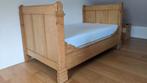 Prachtig antiek bed in prima staat - twijfelaar, Huis en Inrichting, Slaapkamer | Bedden, Bruin, 190 cm of minder, Zo goed als nieuw
