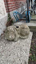 Gratis stenen hondje, Ophalen, Gebruikt