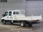 Iveco Daily 35C16 3.0L Open Laadbak Dubbel Cabine met Kist 3, Auto's, Bestelwagens en Lichte vracht, Stof, Gebruikt, Euro 6, Iveco