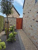 Houten poort, Ophalen, Nieuw, Hout, Tuinhek