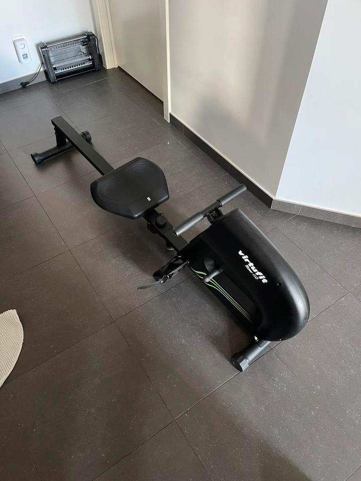 Roeitrainer met LCD display (KOOPJE), Sport en Fitness, Fitnessapparatuur, Zo goed als nieuw, Roeitrainer, Aluminium, Ophalen