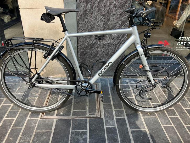 Koga worldtraveller signature s mat grijs rohloff, Fietsen en Brommers, Fietsen | Heren | Herenfietsen, Zo goed als nieuw, Overige merken