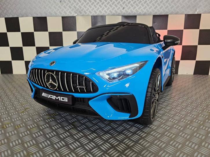 Kinderauto Mercedes SL63 -soft start - RC - 10% SINT KORTING, Kinderen en Baby's, Speelgoed |Speelgoedvoertuigen, Nieuw, Afstandsbediening