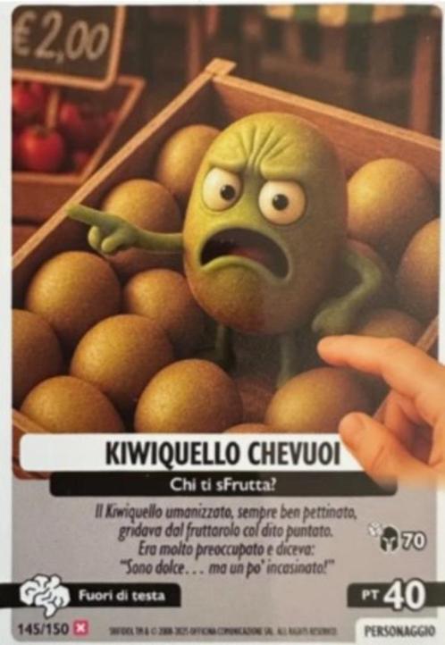Brianrot TCG - Universo Psichedelico nr 145 - Kiwiquello..., Hobby en Vrije tijd, Verzamelkaartspellen | Overige, Nieuw, Losse kaart