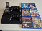 PS4 Slim, Games en Spelcomputers, Ophalen, Met 2 controllers, Zo goed als nieuw, Slim