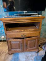 Tv kastje in eik met schuif en deurtjes, Huis en Inrichting, Ophalen of Verzenden