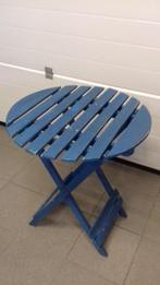 Tuintafel, Ophalen, Zo goed als nieuw, Rond, Hout