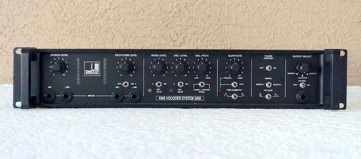 EMS vocoder 2000, Diensten en Vakmensen, Muzikanten, Artiesten en Dj's, Band, DJ, Solo-artiest, Overige artiesten