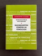 Basisbegrippen fonetiek en fonologie - Hans Smessaert, Boeken, Ophalen of Verzenden, Zo goed als nieuw, Hoger Onderwijs