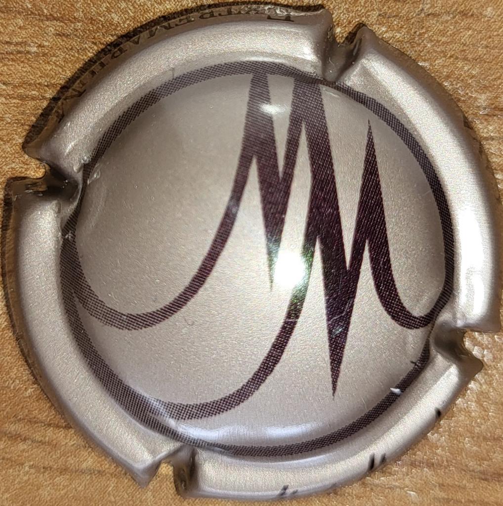 Capsule Cava d'Espagne MONT MARCAL beige & brun nr.124829, Collections, Vins, Neuf, Autres types, Espagne, Enlèvement ou Envoi