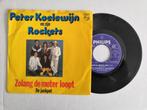 PETER KOELEWIJN & ROCKETS - Zolang de motor loopt (45t), Cd's en Dvd's, 7 inch, Single, Ophalen of Verzenden, Zo goed als nieuw