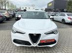 Alfa romeo stelvio super 161pk nieuwstaat 1j Garantie, Automaat, Euro 6, Wit, Leder
