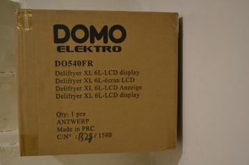 DOMO Elektro DO540FR Delifriteuse XL 6L