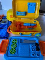 Technic koffer en helm/vest bob de bouwer, Kinderen en Baby's, Ophalen, Zo goed als nieuw