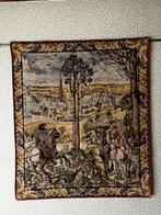 Authentiek wandtapijt, Antiek en Kunst, Antiek | Tapijten, Tafelkleden en Textiel, Ophalen of Verzenden