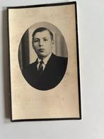 Rouwkaart C. Claeys  Lootenhulle 1918 + Gent 1940, Collections, Images pieuses & Faire-part, Carte de condoléances, Enlèvement ou Envoi