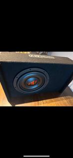 Subwoofer en versterker DD Design, Ophalen of Verzenden, Zo goed als nieuw