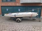 zeilboot 420 + aanhangwagen en strandkar, Ophalen, Geen motor, Gebruikt, Overige typen