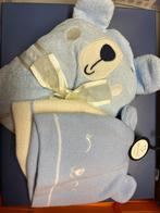 Cadeaupakket baby mutsjes badjas en vintage foto album blauw, Ophalen of Verzenden, Nieuw