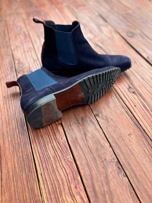 CHELSEA BOOTS - ENKELLAARSJES - ORTIZ&REED, Kleding | Heren, Schoenen, Zo goed als nieuw, Boots, Blauw, Ophalen